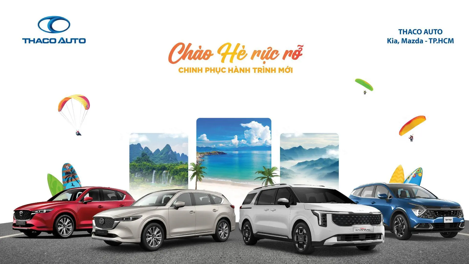 THACO AUTO ƯU ĐÃI ĐẶC BIỆT CHO NHIỀU DÒNG XE
