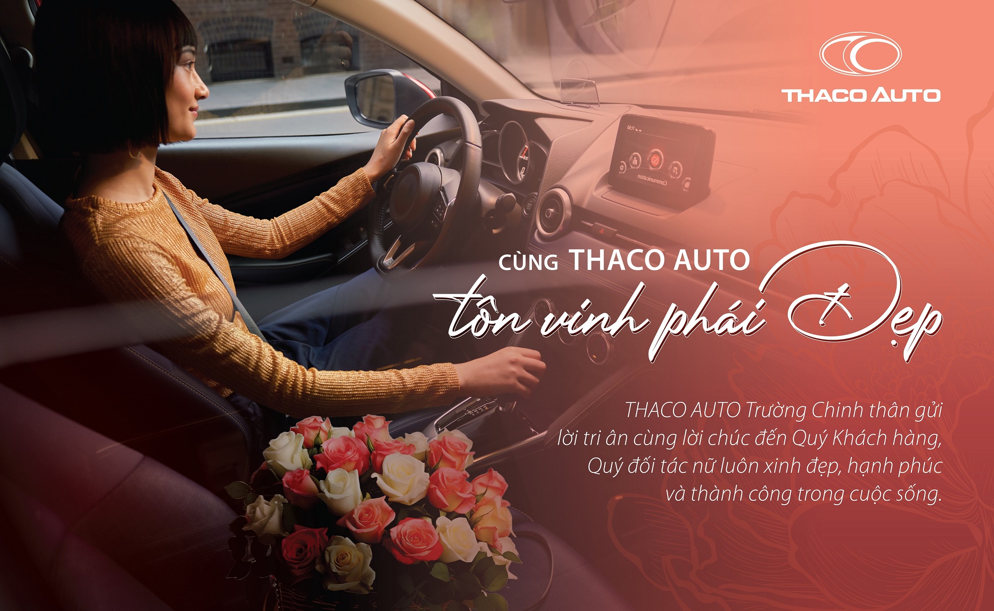 THACO AUTO Trường Chinh chúc mừng ngày Phụ Nữ Việt Nam 20/10